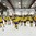 ST. CATHARINES, CANADA - JANUARY 9: Sweden players salute the crowd after a 7-0 preliminary round win over France at the 2016 IIHF Ice Hockey U18 Women's World Championship. (Photo by Jana Chytilova/HHOF-IIHF Images)

